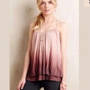 Anthropologie ombre layered tank top